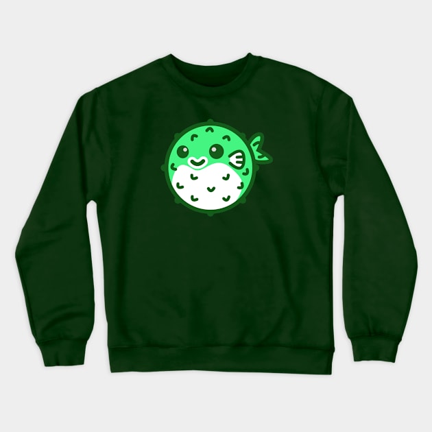 Blowfish Greenish Crewneck Sweatshirt by Blowfish